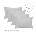 thumbnail image 6 of Simply the Best Luxury 6-Piece 620 Thread Count 100% Cotton Sheet Set, 6 of 7