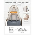 thumbnail image 4 of LOVEVOOK Laptop Backpack for Women, 15.6-Inch Work Backpack, Back to School Bookbag for College Student Teen Girls, Casual Personal Item Travel Bag Business Computer Daypack for Teacher Nurse, Gift, 4 of 6