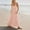 Pink, variant on Hvot&aat Womens Bohemian Maxi Dress Casual Summer Scoop Neck Sleeveless Flowy Long Vacation Beach Cami Dresses with Pockets