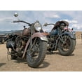 thumbnail image 2 of Classic American Motorcycles Wall Mural by Wallmonkeys Peel and Stick Graphic (36 in W x 27 in H) WM232384, 2 of 4