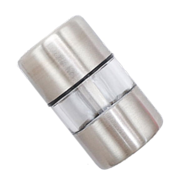 Portable Stainless Steel Grinder Grinding Mechanism Kitchen Tool Seasoning Grinder for Cooking Use