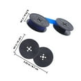 thumbnail image 4 of WRITWAA Household Typewriter Ribbon Black Nylon Ink Ribbon Easy Installation for Home Use, 4 of 8