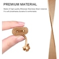 thumbnail image 2 of Bracelet Magnétique Réglable en Maille en Acier Inoxydable Respirant pour Femmes Hommes, 2 of 6