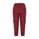 thumbnail image 3 of ICHUANYI Clearance Women Workout Out Leggings Stretch Waist Button Pocket Yoga Gym Cropped Trousers(Red, M) ICHUANYI WER2023080701559, 3 of 6