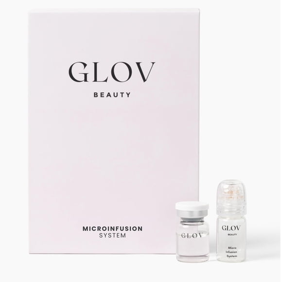 Sistema de microinfusión Glov Beauty para rostro y labios con sérum