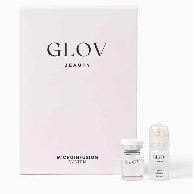 Sistema de microinfusión Glov Beauty para rostro y labios con sérum