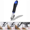 thumbnail image 4 of ZHAOCHENG Quitagrapas para tapicería, construcción, trabajo pesado, herramienta de garra para oficina, extractor de grapas de resistencia (azul), 4 of 5