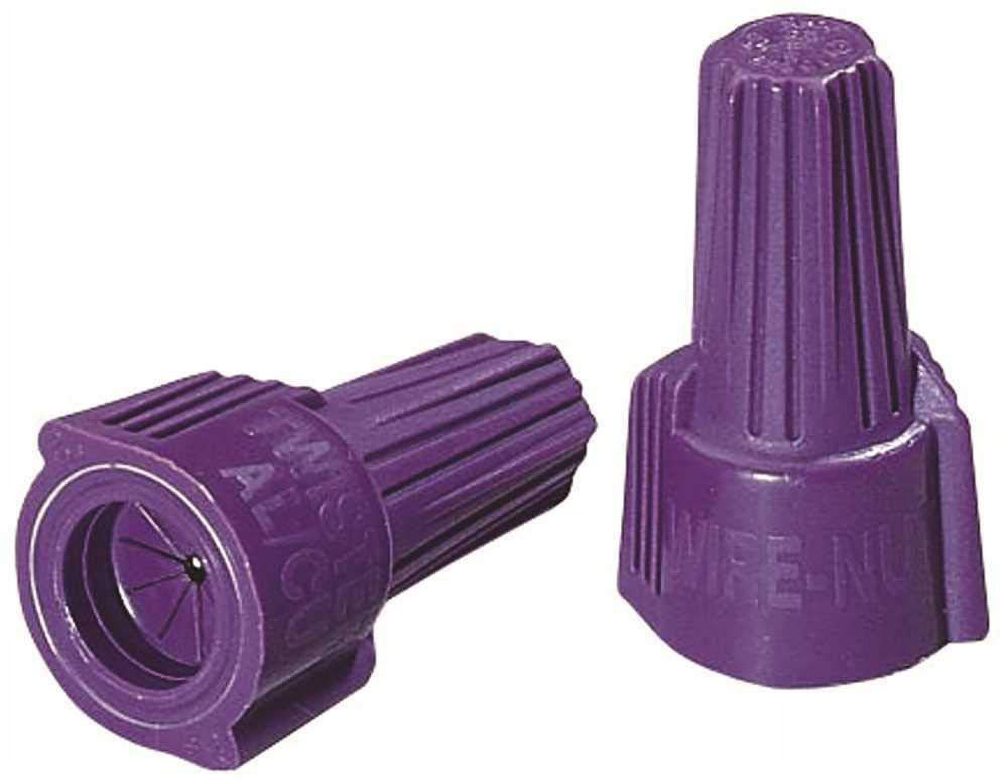 Ideal Twister Al/Cu Wire Connector, 65 - Purple, 10 Per Pack
