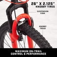 thumbnail image 4 of Mongoose Status Mountain Bike, Mens and Womens, Aluminum Frame, Multiple Colors, 4 of 6