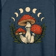 thumbnail image 3 of Instant Message - Fall Mushrooms - Women's Lightweight French Terry Long Sleeve Shirt, 3 of 6