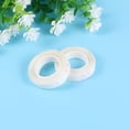 thumbnail image 4 of Miangastore 2 Rouleaux de Rubans Double Face pour Perruque Ruban d'Extension de Cheveux pour Perruque Tissée à la Main Rubans Double Face pour Femmes Filles Blanc, 4 of 8