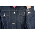 thumbnail image 5 of Turtle Bay New York Women's Button Front Classic Denim Jacket with front pocket, 5 of 5
