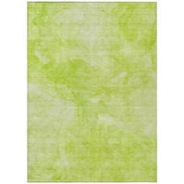 HomeRoots 581723 9 x 12 ft. Nautical Washable Indoor & Outdoor Rectangle Area Rug, Artichoke Green & Lime Green