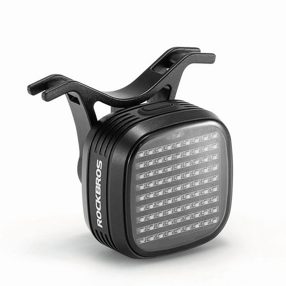 ROCKBROS Bike Rear Light Synchronized Smart Brake Sensing Waterproof 12 Modes