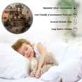 thumbnail image 3 of ZXCXRQFa Lighthouse Seagull Sailboat Flowerpot Coastal Kitchen Home 10 Inch Silent Vintage Design Round Wall Clock Numerals Design Non Ticking Retro Clocks Home Decor Desk Clock, 3 of 7