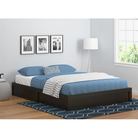 ameriwood home platform bed, multiple sizes and finishes - walmart
