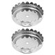 thumbnail image 1 of Accesorio de soporte para jabón, barra autodrenante, pieza de repuesto, bandeja de jabón de acero inoxidable para pared, 2 uds., 1 of 5