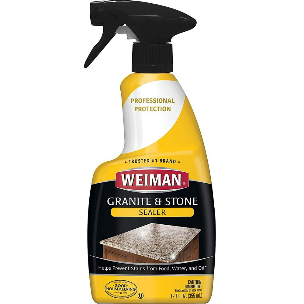 Weiman Granite Sealer and Protector for Granite Marble Onyx Travertine