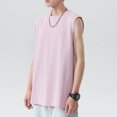 thumbnail image 2 of Men Tank Tops Sleeveless T-shirts O Neck Cotton Vests Plus, 2 of 8