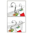 thumbnail image 4 of Haute Decor Stocking Scrolls® Holiday Stocking Hanger, Black (4 Pack), 4 of 5