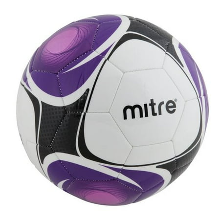 Mitre Cyclone White/purple Size 5 Ball
