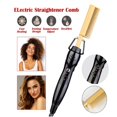 thumbnail image 5 of Peine eléctrico dorado para cabello natural, peine alisador de calentamiento rápido con apagado automático., 5 of 5