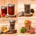 thumbnail image 6 of Mason Jars 8 oz, 24 Pack Canning Jars with Airtight Lids and Bands, Half Pint Canisters Ideal for Fermenting, Jam, Honey, Pickling, Wedding/Shower Favors, DIY Decors, 6 of 8