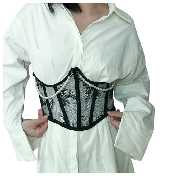 Lace Underbust Corset Control Shapewear for Women Designed to Enhance and Provide Firm Support