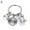 2 #, variant on SPRING PARK Dumbbell Barbell Shape I Can Letter Pendant Key Ring Holder Keychain Portable Hangs Keychain