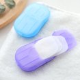 thumbnail image 1 of Color Random Hand Washing Sheet Mini Hand sheet hand washing paper Washing Paper Single Use Soluble Portable Cleaning Sheet, 1 of 8