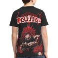 thumbnail image 7 of My Hero Academia Eijiro Kirishima Kids T-Shirt 3d Printed Graphic T-Shirts Boys And Girls Short Sleeve Shirts For Youth Kids X-Small, 7 of 7