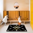 thumbnail image 3 of YSTIANN Diatomite Soccer Training Mat - 24x35 Inch Non-Slip Football Practice Pad, Indoor Quiet Footwork Exercise Mat for Home Use, Dirt Resistant Skills Development Mat WJ94-5171, 3 of 7