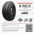 thumbnail image 4 of Mastertrack M-TRAC HT Highway Terrain 265/60R18 265/60 R18 110H SUV Tires (No Wheels), 4 of 9