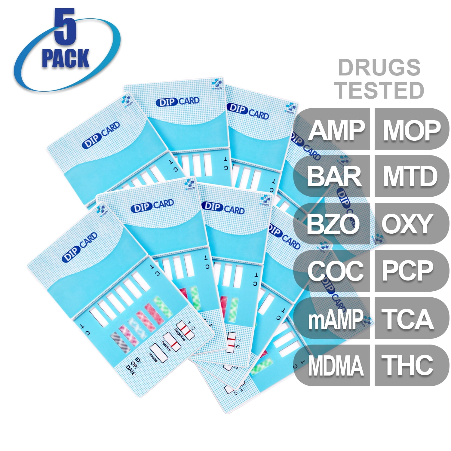 STATSWAB 5-PANEL (THC/COC/AMP/ MAMP/OPI/PCP) 25 TEST PER BOX @ $9/ea - Foto 3