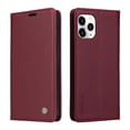 thumbnail image 1 of Funda para iPhone 11 Pro Max Estuche de Cuero PU Tipo Cartera con Ranuras para Tarjetas y Cierre Magnético, 1 of 5