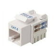 thumbnail image 2 of Belkin R6D026-AB6WHT25 Keystone jack, RJ-45, white, 1 port, 25pack, EIA/TIA-568 Category 6, 2 of 2