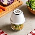 thumbnail image 7 of 2026 New Garlic Chopper, Vegetable Chopper Processor,Portable Rechargeable Cordless Chopper for Onion, Meat & 350ml – User-Friendly, Compact, and Multi-Functional,mini blender,electric garlic chopper, 7 of 7