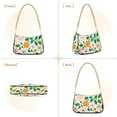 thumbnail image 7 of FORMRS Womens Shoulder Bag with Chain Strap Clutch Purse Cute Tote Handbag, Retro Orange Floral, 7 of 7