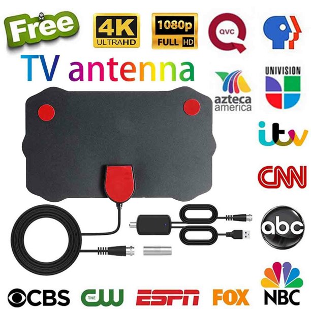 5600 Miles Upgraded TV Antenna HDTV Amplified Digital 4K 1080P