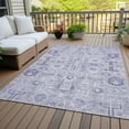 thumbnail image 6 of Addison Rugs Chantille Indoor/Outdoor Traditional Oriental Lavender Washable Rectangle Rug, 3' x 5', 6 of 6