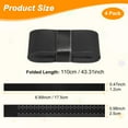 thumbnail image 3 of Uxcell 4-Pack Cinta para Agarre de Raqueta de Tenis Antideslizante Absorbente de Sudor para Pickleball/Raquetball/Bádminton Negra, 3 of 7