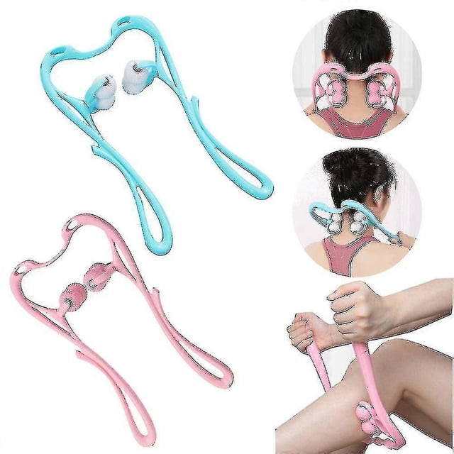 Neck Massager Pressure Point Massager Home Manual Neck And Shoulder Finger Pressure Deep Tissue Trigger Point Manual