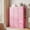 Pink, variant on 12 Cube Storage Organizer with Doors, Closet Storage Shelves, DIY Plastic Closet Shelf, Modular Bookcase, Stackable Shelving Rack