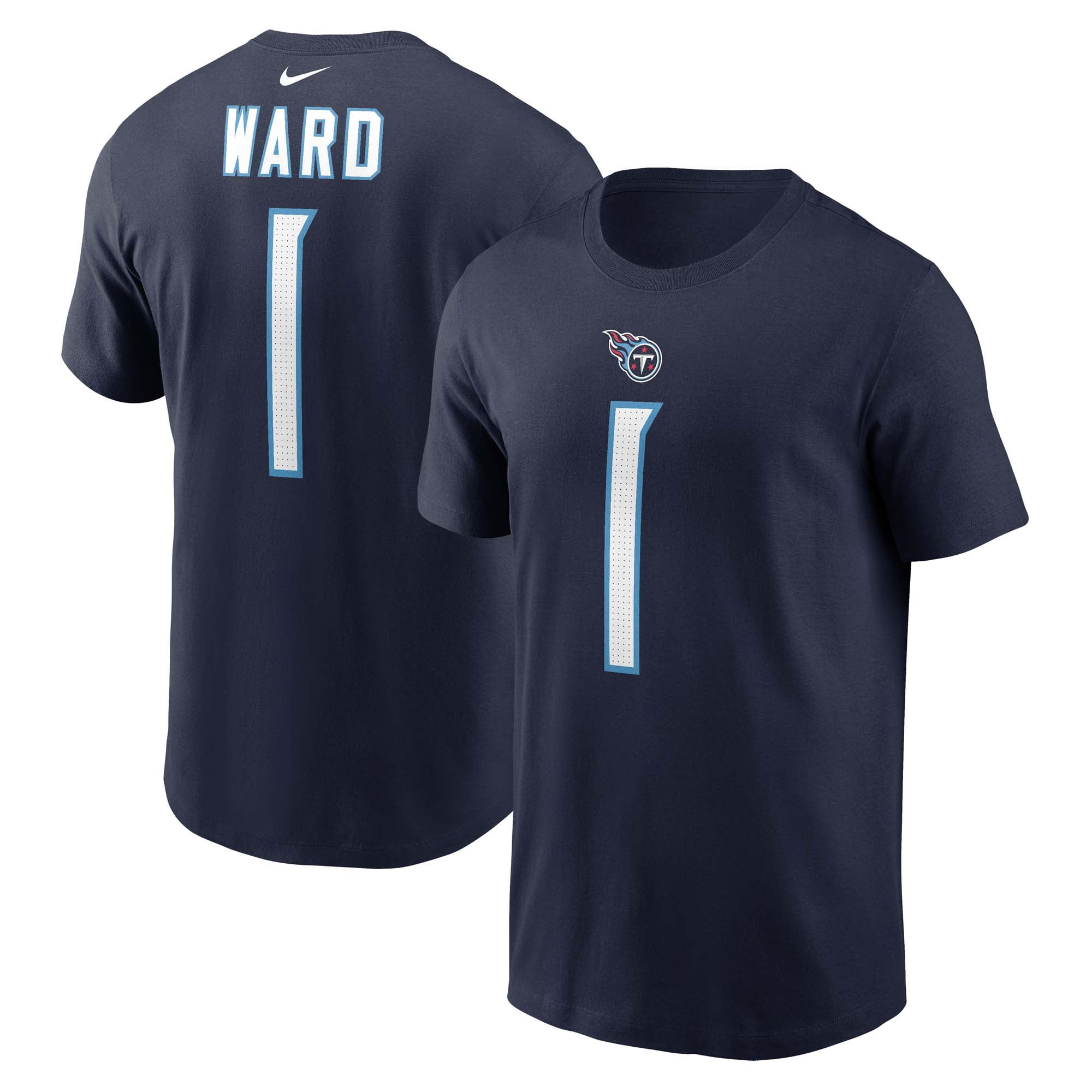 Men's Nike Navy Tennessee Titans Logo Essential Legend Performance