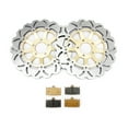 thumbnail image 1 of Front Brake Discs Rotors Pads For KAWASAKI ZZ-R 1100 C 1990-1992 ZXR 750 H 89 90 Zephyr 1100 92 93 94 95, 1 of 5