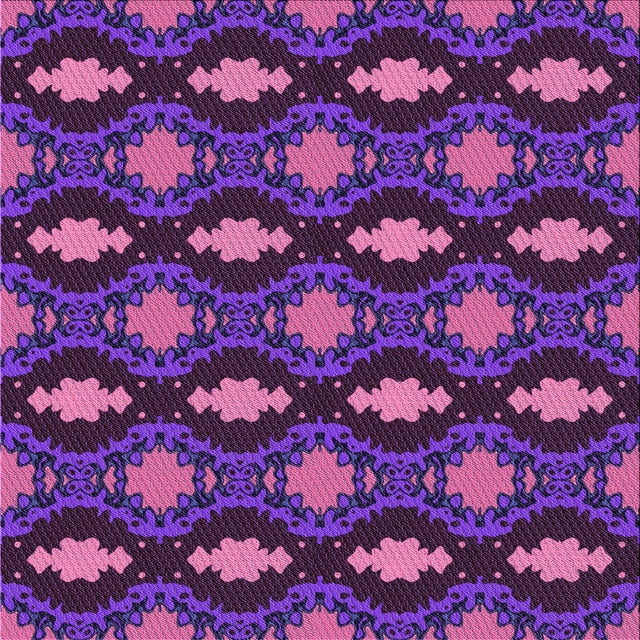 Ahgly Tapis d'Intérieur Lavable en Machine Carré Transitionnel Orchidée Violet, 6 Pieds Carré