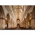 thumbnail image 4 of IDEA4WALL 4pcs Church Peel and Stick Wallpaper Removable Wall Murals Large Wall Stickers for Home Decoration, 66"x24", 4 of 5