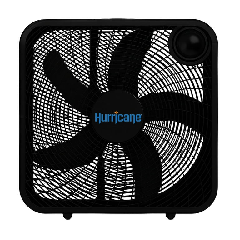 Open Box Hurricane 20 Inch Classic Series Floor Box Fan with 3