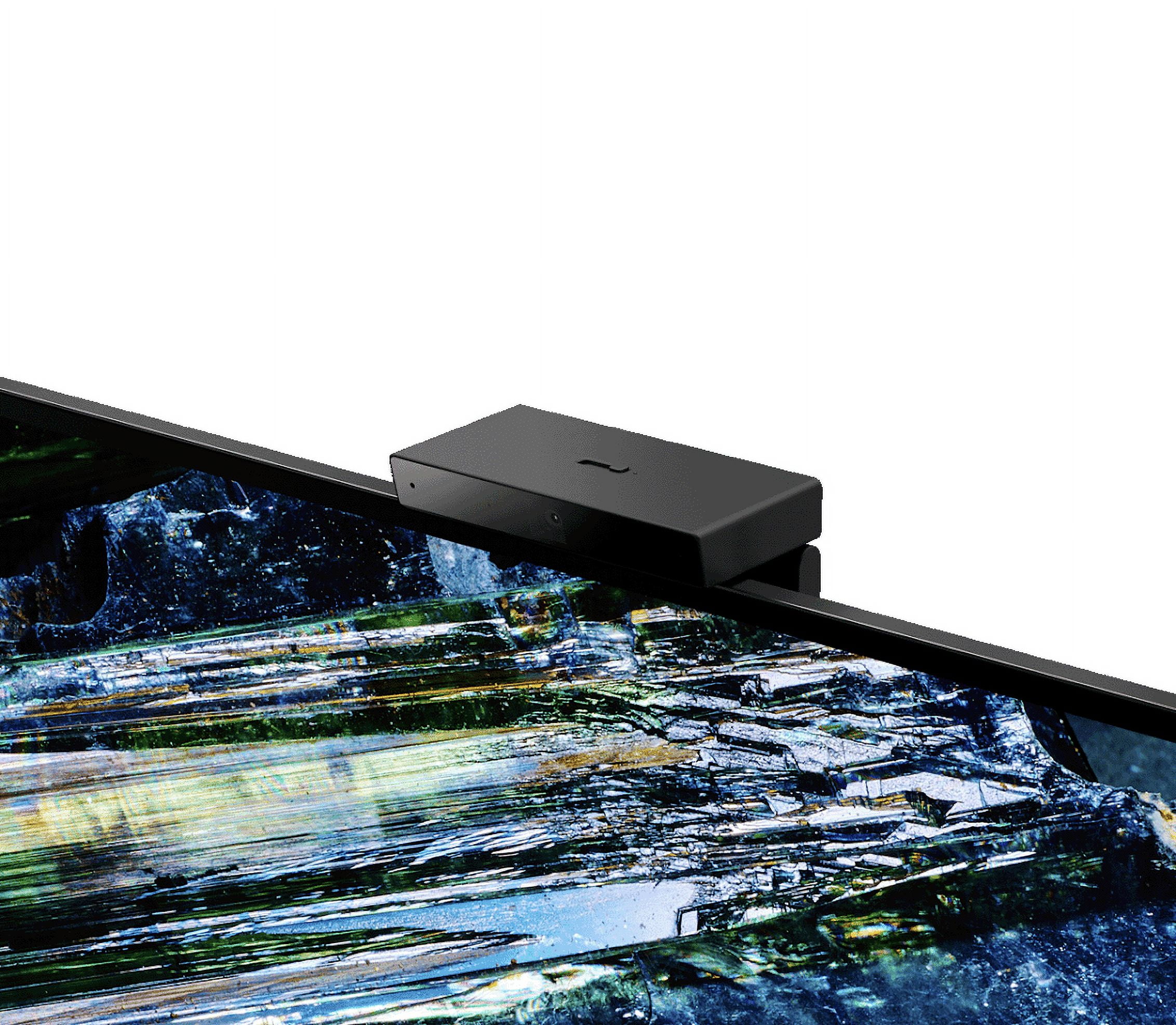 Sony XR77A95L 77 Inch QD-OLED 4K UHD Smart Google TV with AI Upscaling with a Sanus VLT7-B2 42 Inch-90 Inch Large Advanced Tilt 4D TV Wall Mount and Walts HDTV Screen Cleaner Kit (2023)