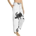 thumbnail image 2 of Fotbe Family Of Sea Turtles Women's Pajama Pants,Sleepwear Pants,Pj Bottoms Drawstring And Pockets-Large, 2 of 9